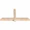 Ekena Millwork Eugene Smooth Timber Gable Bracket, Douglas Fir, 72"W x 39"H x 5 1/2"D x 5 1/2"F, 13/12 Pitch GBW072X39X0606EUG00SDF - alternate 4